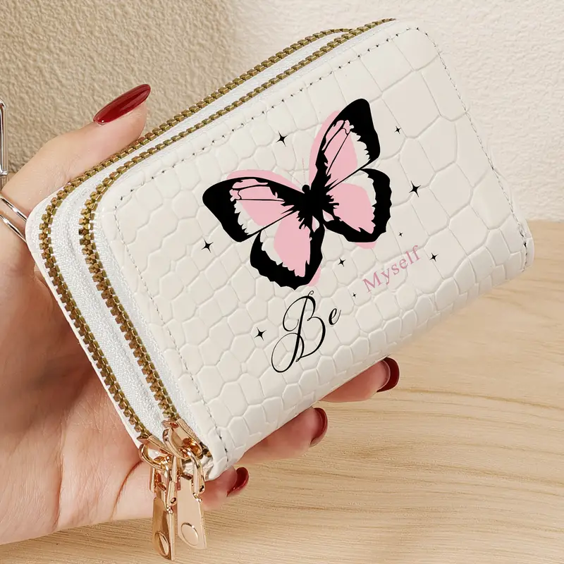 White Butterfly Wallet