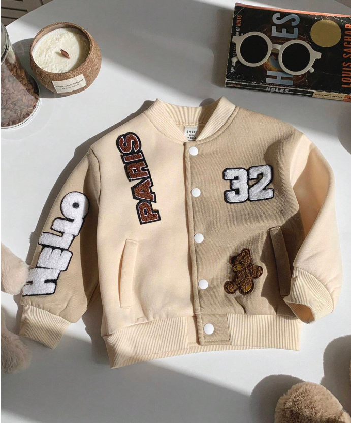 Baby Boy All-Match Baseball Jacket