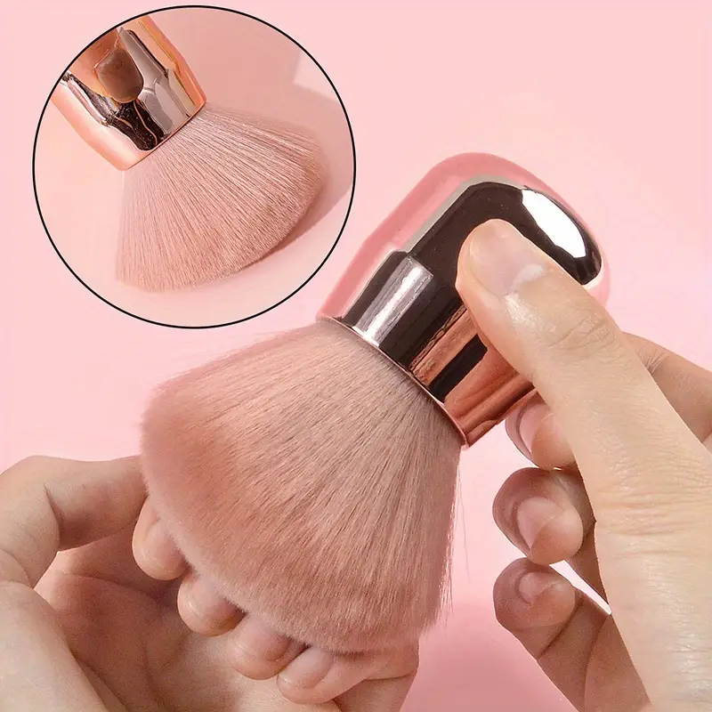 1pc Professional Nail Art Mushroom Brush