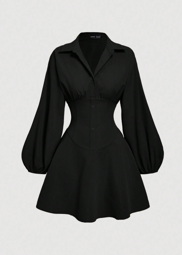 Long Sleeve Shirt Dress