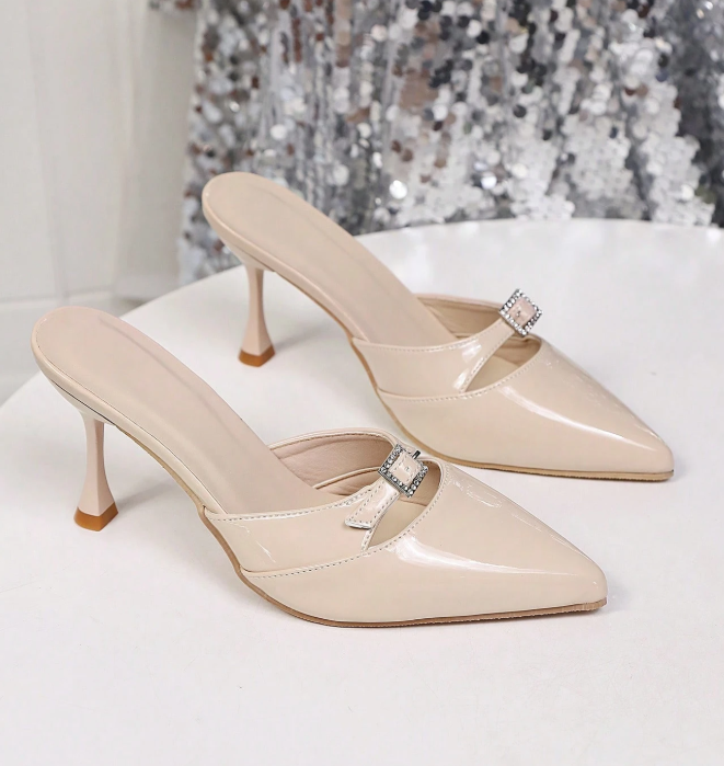 Apricot High Heel Pumps