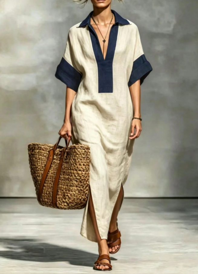 French Linen Dress.
