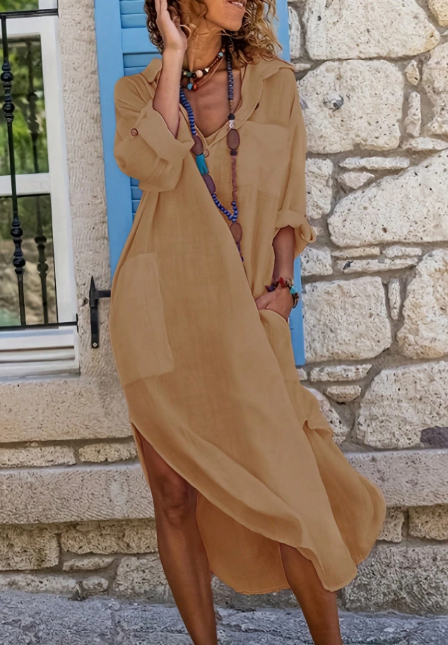Casual Long Sleeve Dress
