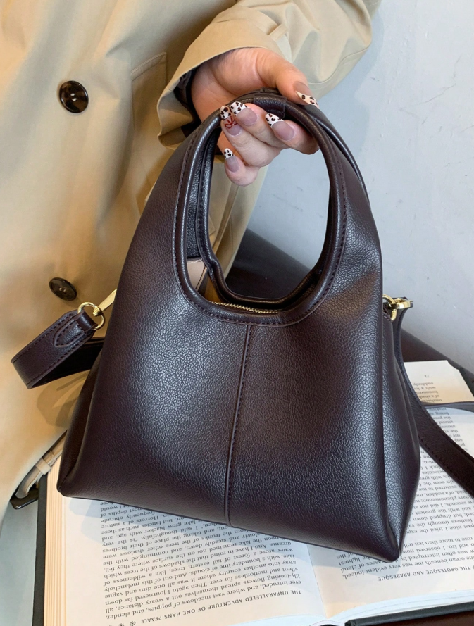 Women's Fashion Handbag Bucket Bag, Elegant Minimalist Design