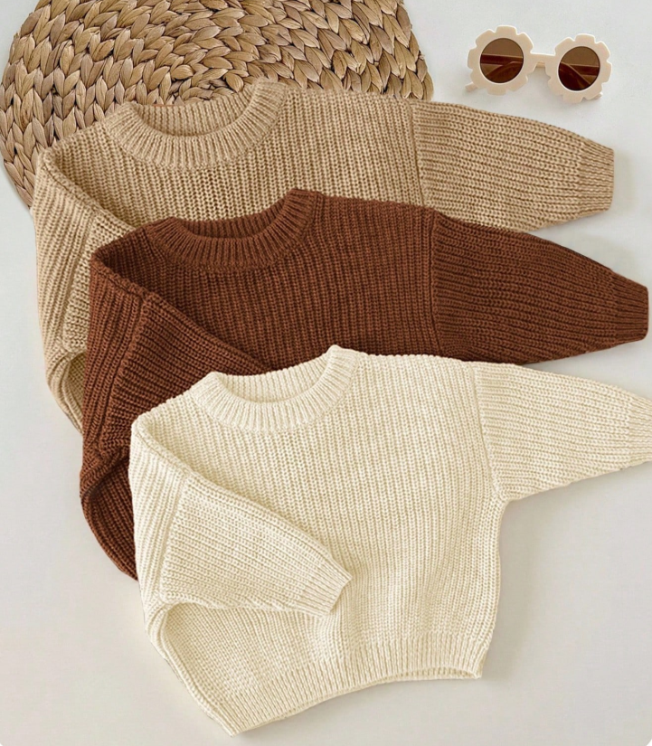 Baby Sweater 3-Piece Set