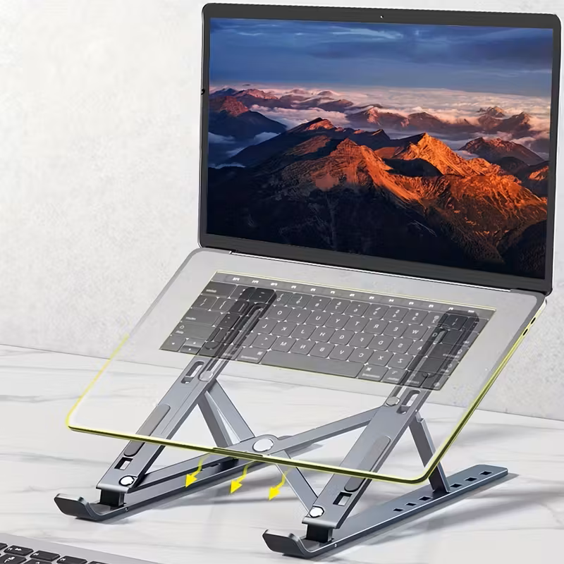 Aluminum Single Layer Notebook Stand