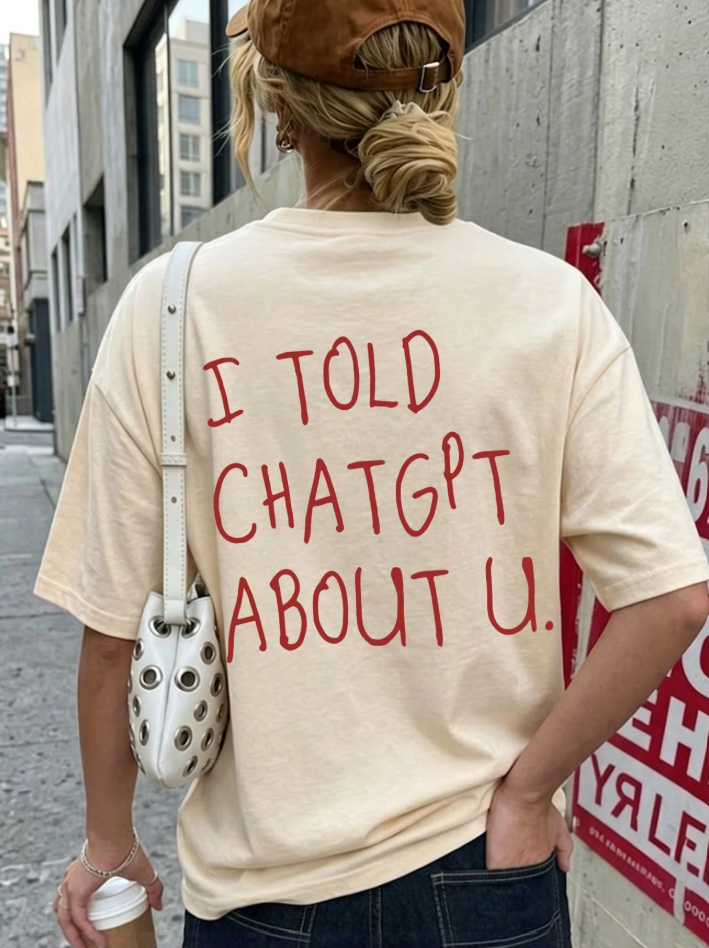 Letter Print T-Shirt