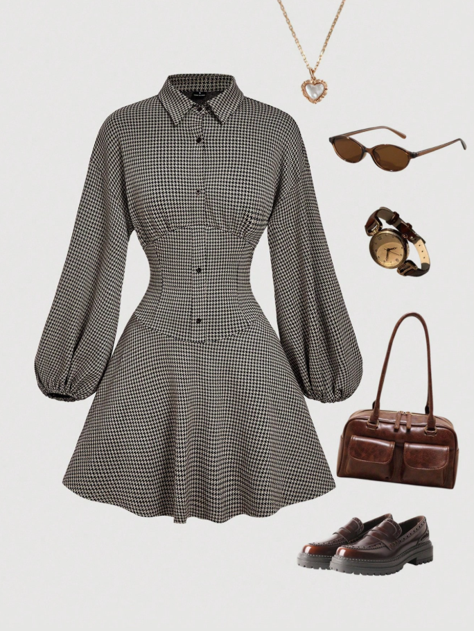 Mini French Style Cottagecore Dress