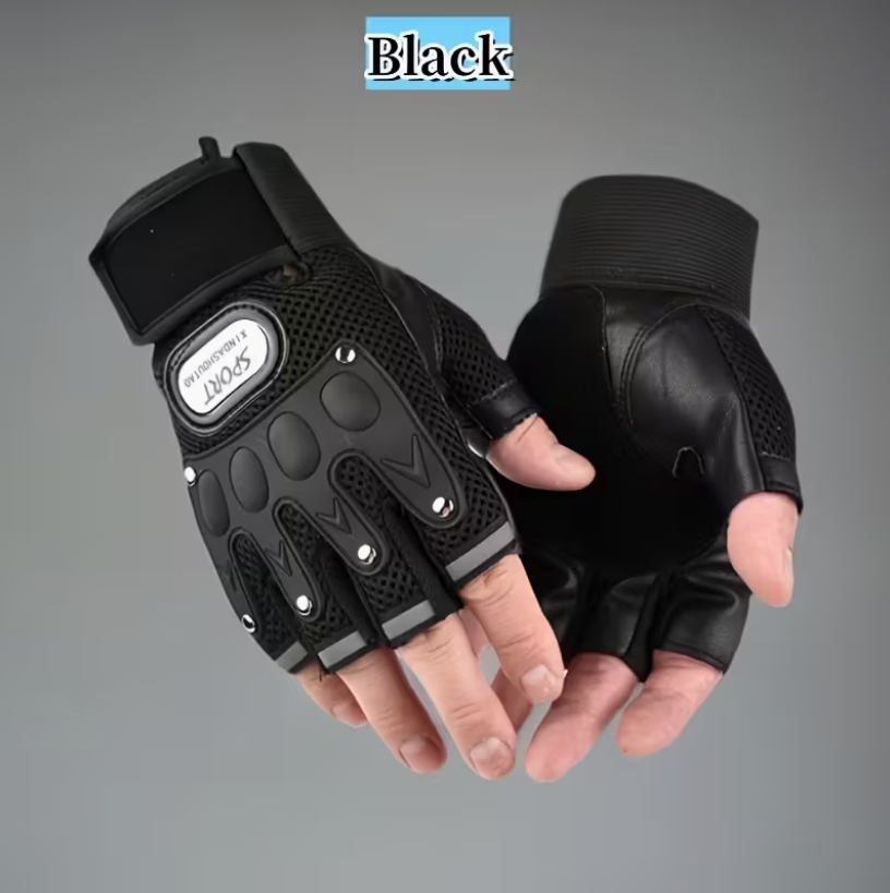 Breathable Half-Finger Fitness Gloves