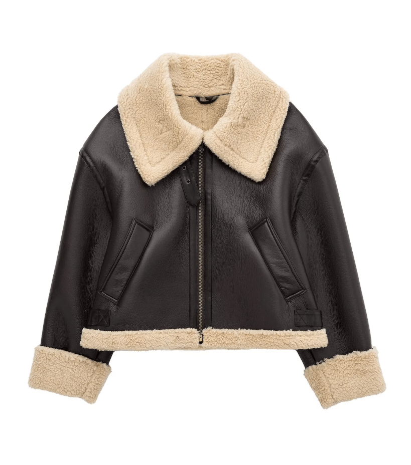 Winter New Short Warm Two-Sided Motorcycle Jacket