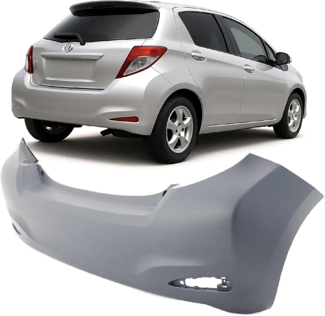 Rear Bumper Cover 2012 2013 2014 Toyota Yaris Japan Built