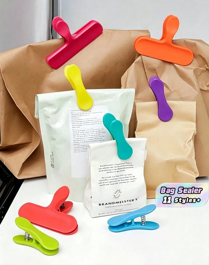 Reusable Food Bag Clips