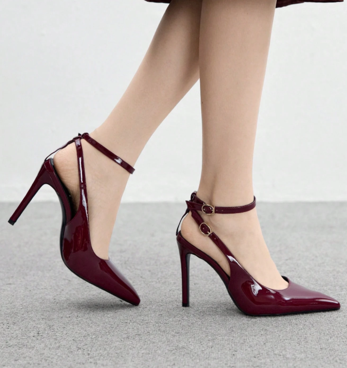 New Versatile Pointed Toe High Heels For Women For Christmas Spring Shoes