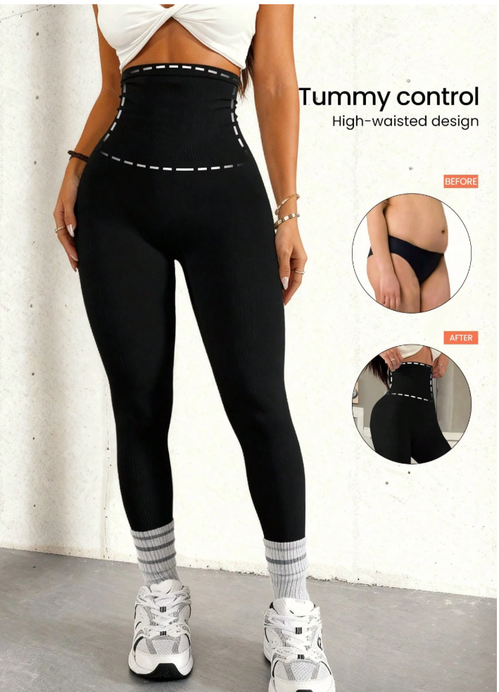 High-Waist Seamless Leggings