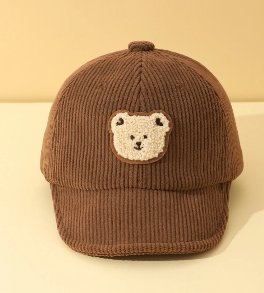1pc Baby Bear Sun Protection Hat Baseball Cap