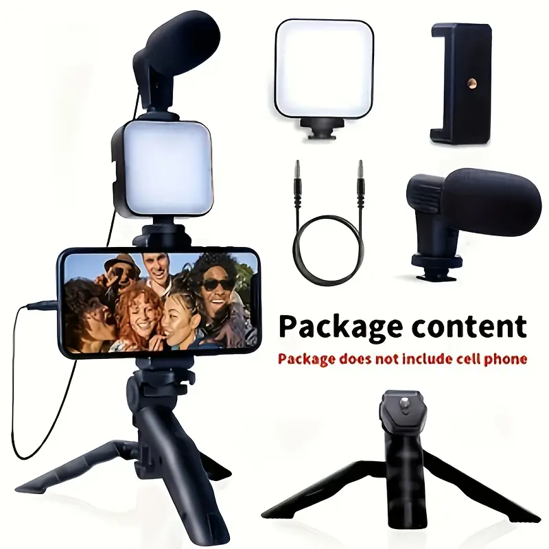 HOTU Portable LED Video Blogging Kit