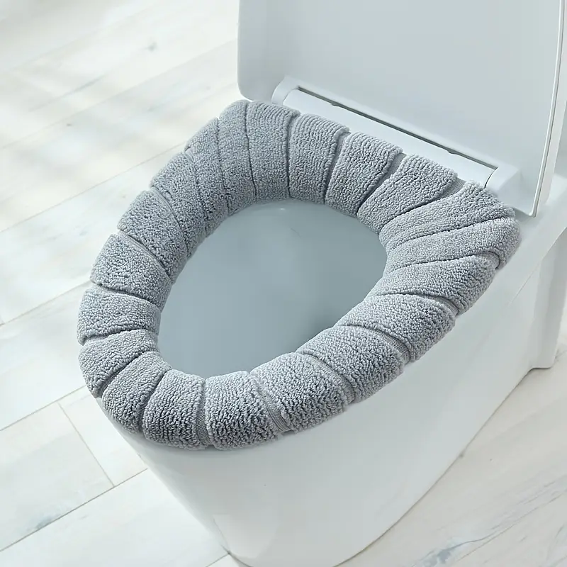 Grey Home Toilet Seat Cover