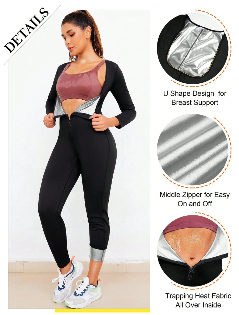Women&rsquo;s Sauna Fitness Jumpsuit