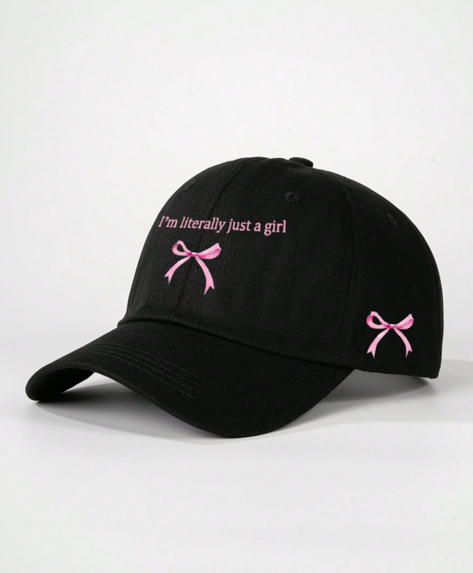 Just A Girl Baseball Cap