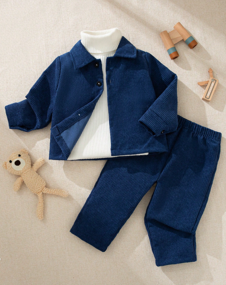 Baby Corduroy Jacket Set