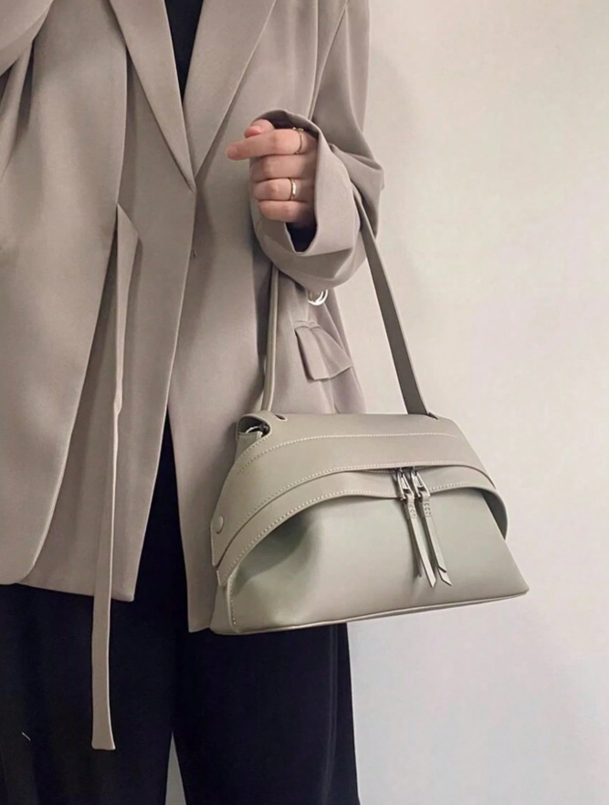 Minimalist Design, Minimalist Yet Luxurious Retro Style, Versatile Women's Shoulder Bag