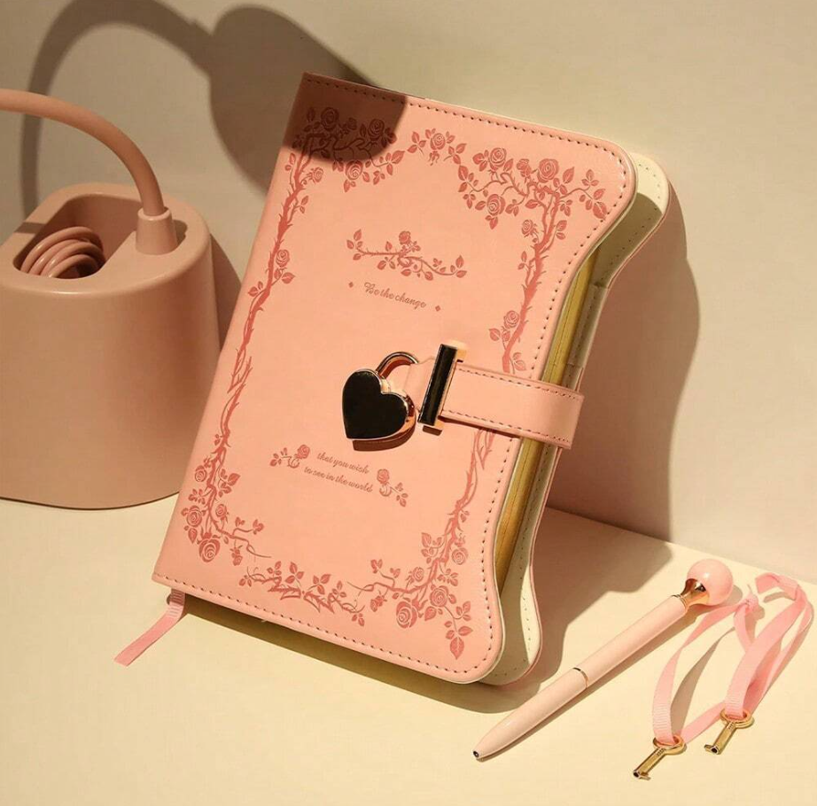 Diary With Lock And Keys For Girls