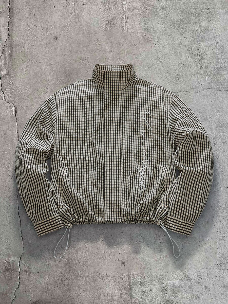 Men's Plaid Casual Versatile Daily Commute Long Sleeve Jacket