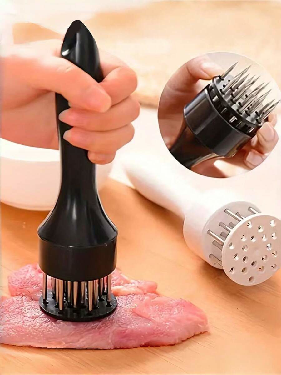 1/2pcs Motorhome Kitchen Meat Tenderizer,Motorhome Camping Kitchen Tool, Stainless Steel Meat Tenderizer