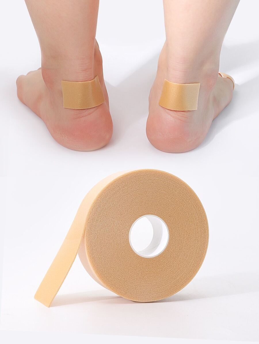 1Rolls ,Adhesive Blister Tape Pads,Anti-Wear Blister Prevention Heel Pads Foam Tape