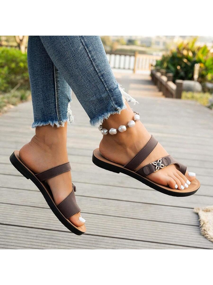 New Fashion Versatile Flat Slippers for Women