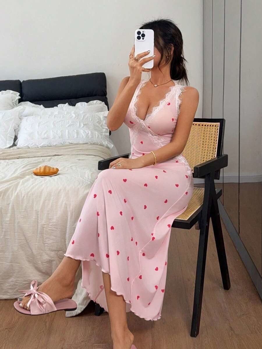 Women's Lace Nightgown