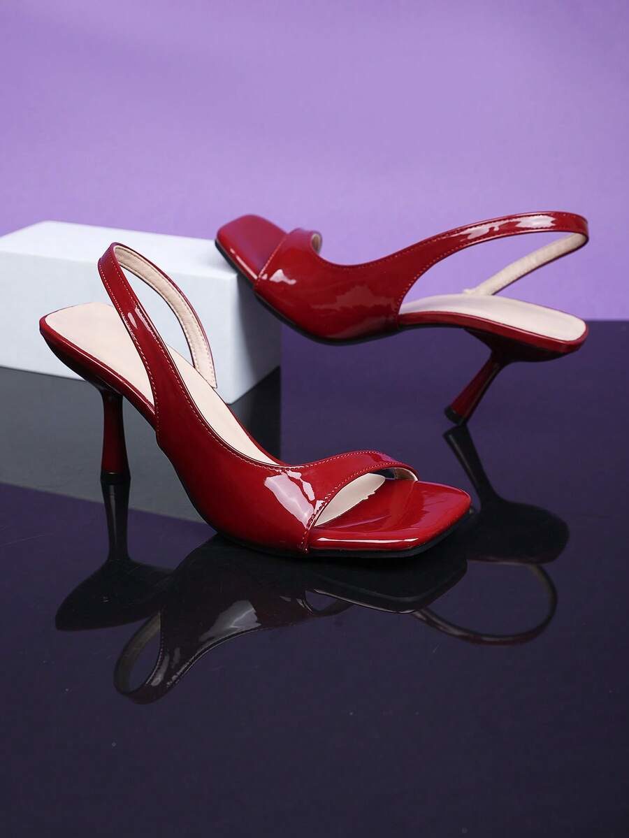 Plus Size Women's Fashion High Heel Sandals