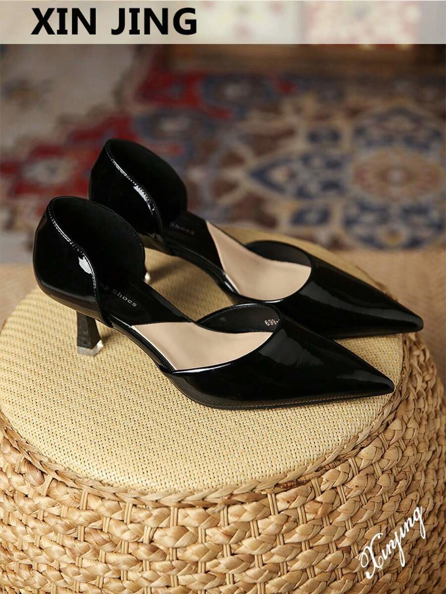 Women's High Heel Pumps New Popular Fashion Hollow Design Commute Party Shoes
