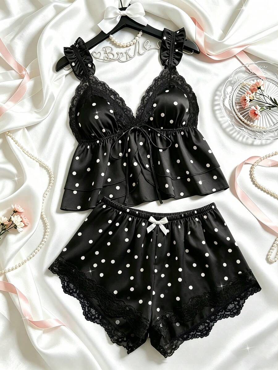 2pcs/Set Women's Pajama Set