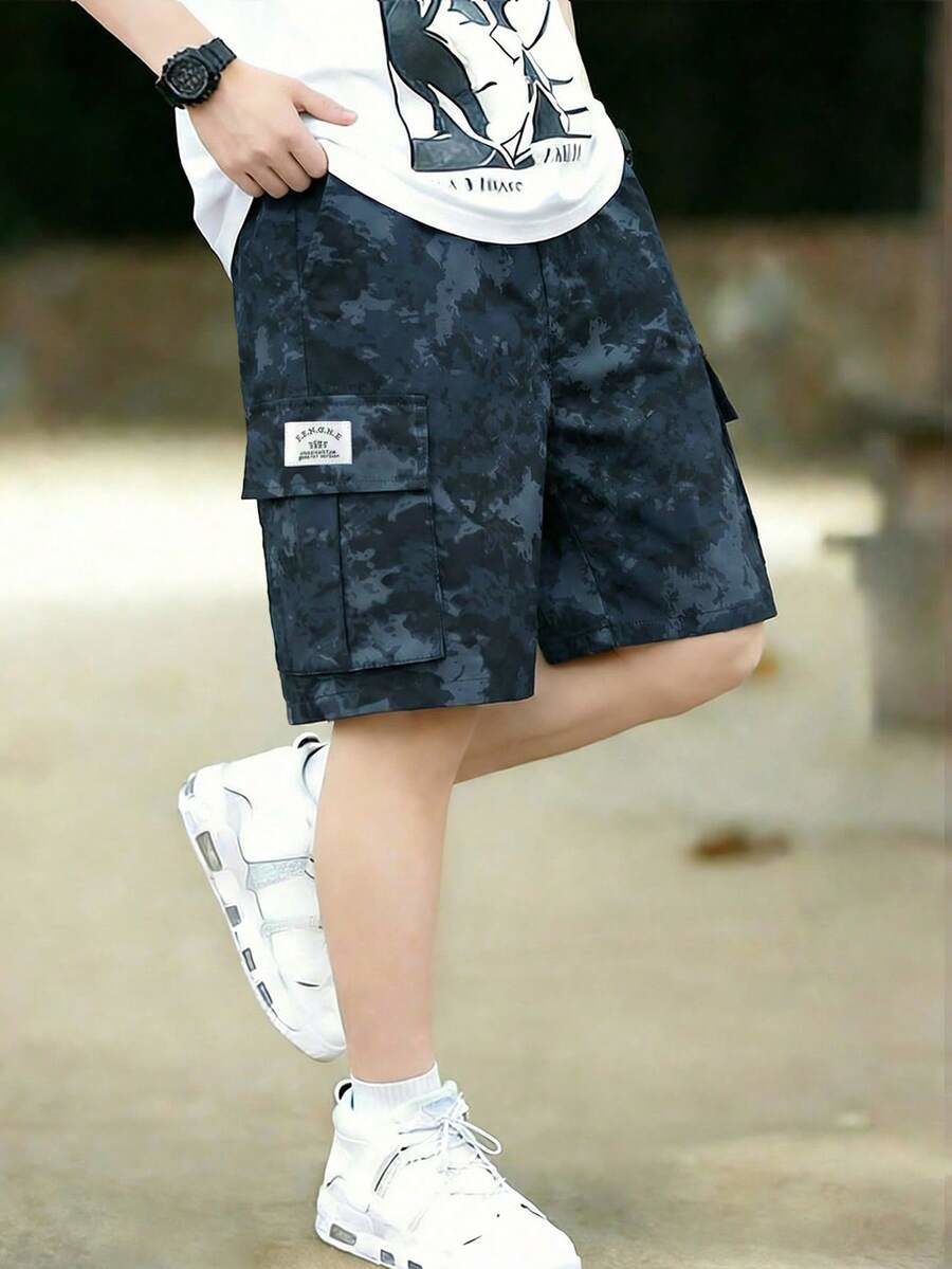 Boys' Summer Cargo Style Style Shorts