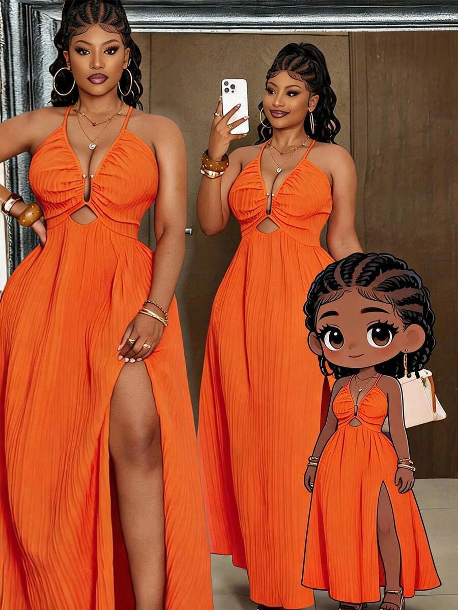 Plus Size Maxi Vacation Dress