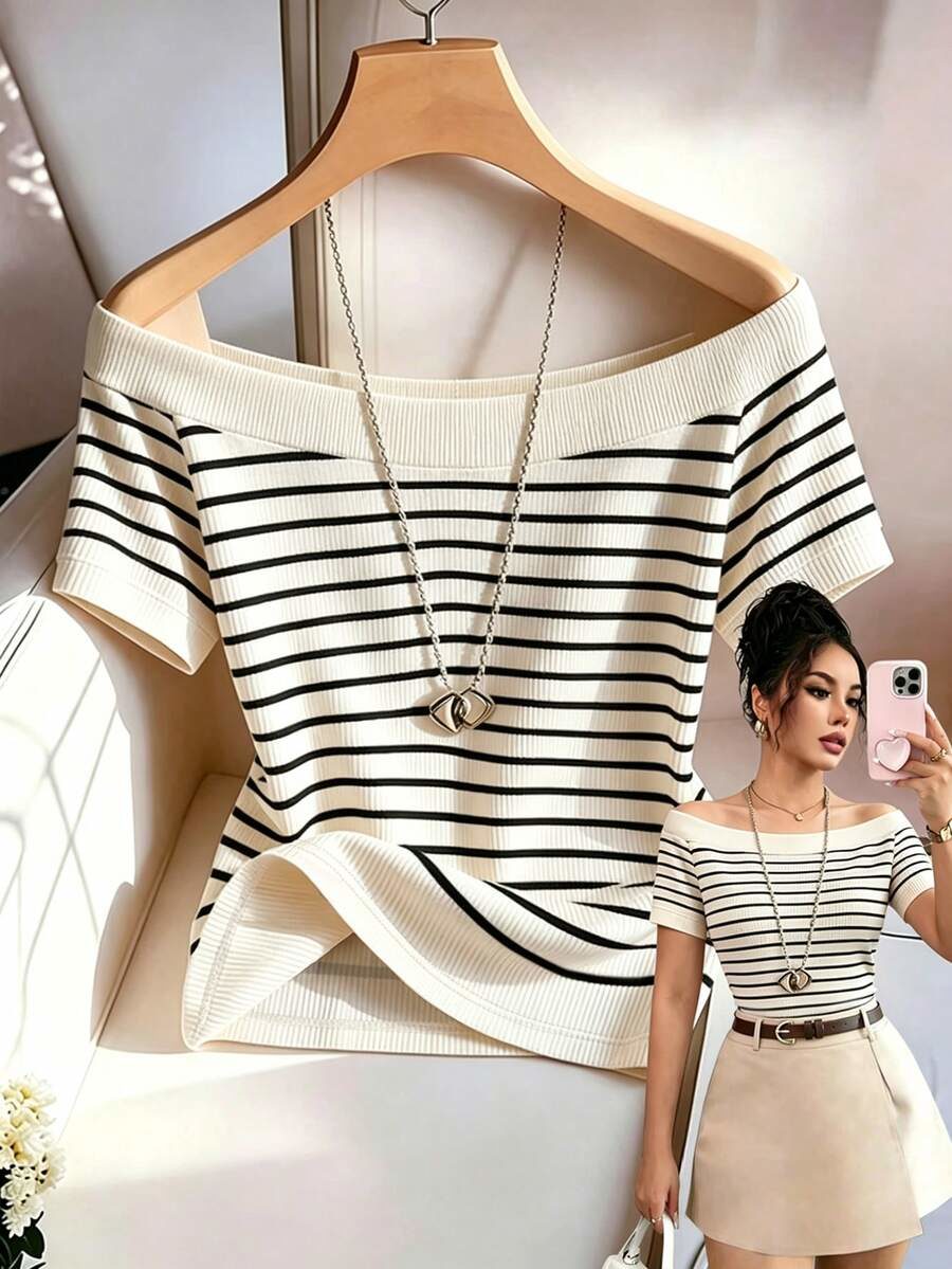 Fit Commuter Daily Versatile Business Professional Date Single Women's T-Shirt