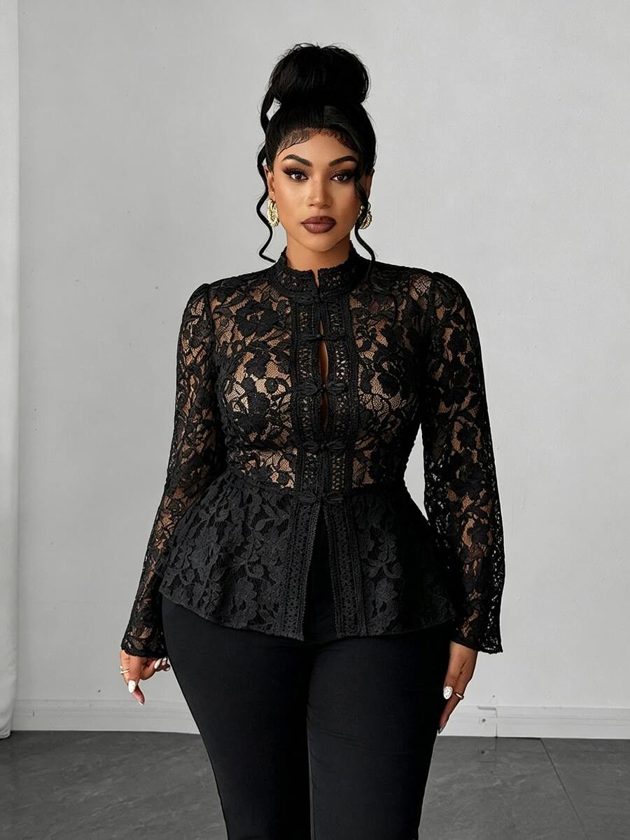 Plus Size Women's Summer Blouse Shirt