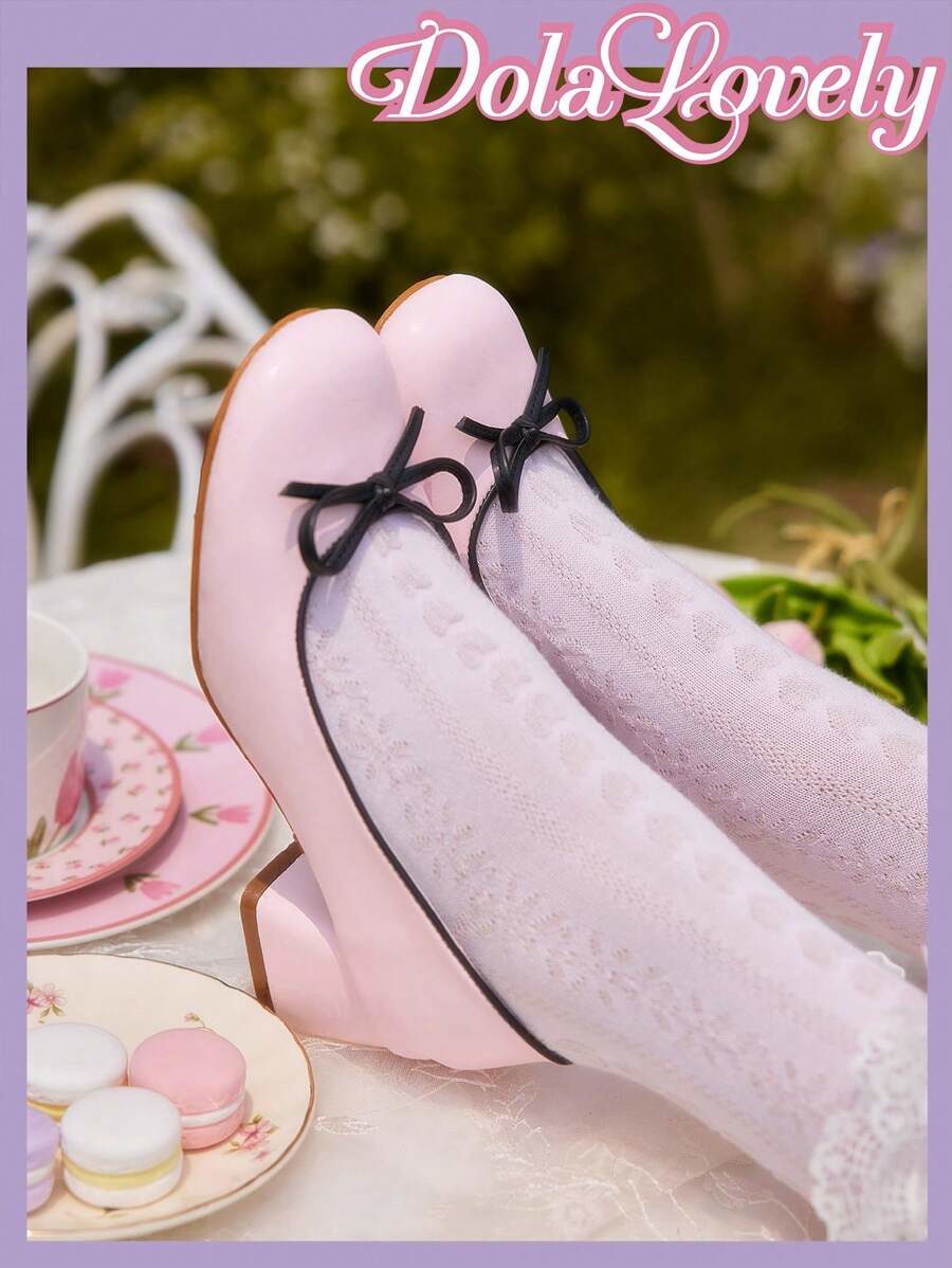 Cute Round Toe High Heel Shoes