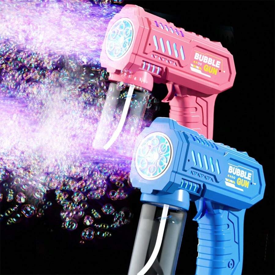 1Set Outdoor Bubble Gun, Fully Automatic Children's Toy