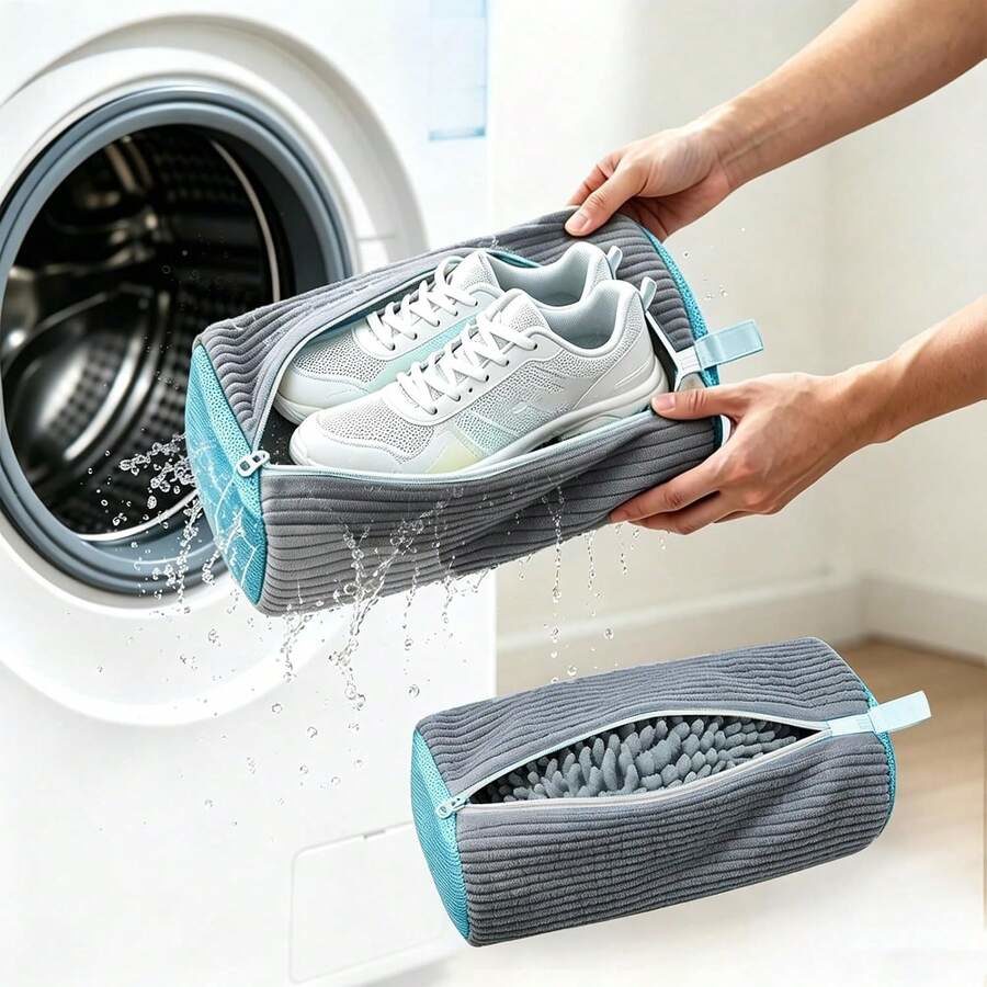 1pc 360&deg; Shoe Washing Bag