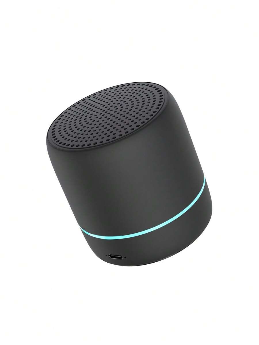 Lithium Battery LED Breathing Light Portable Mini Wireless Speaker