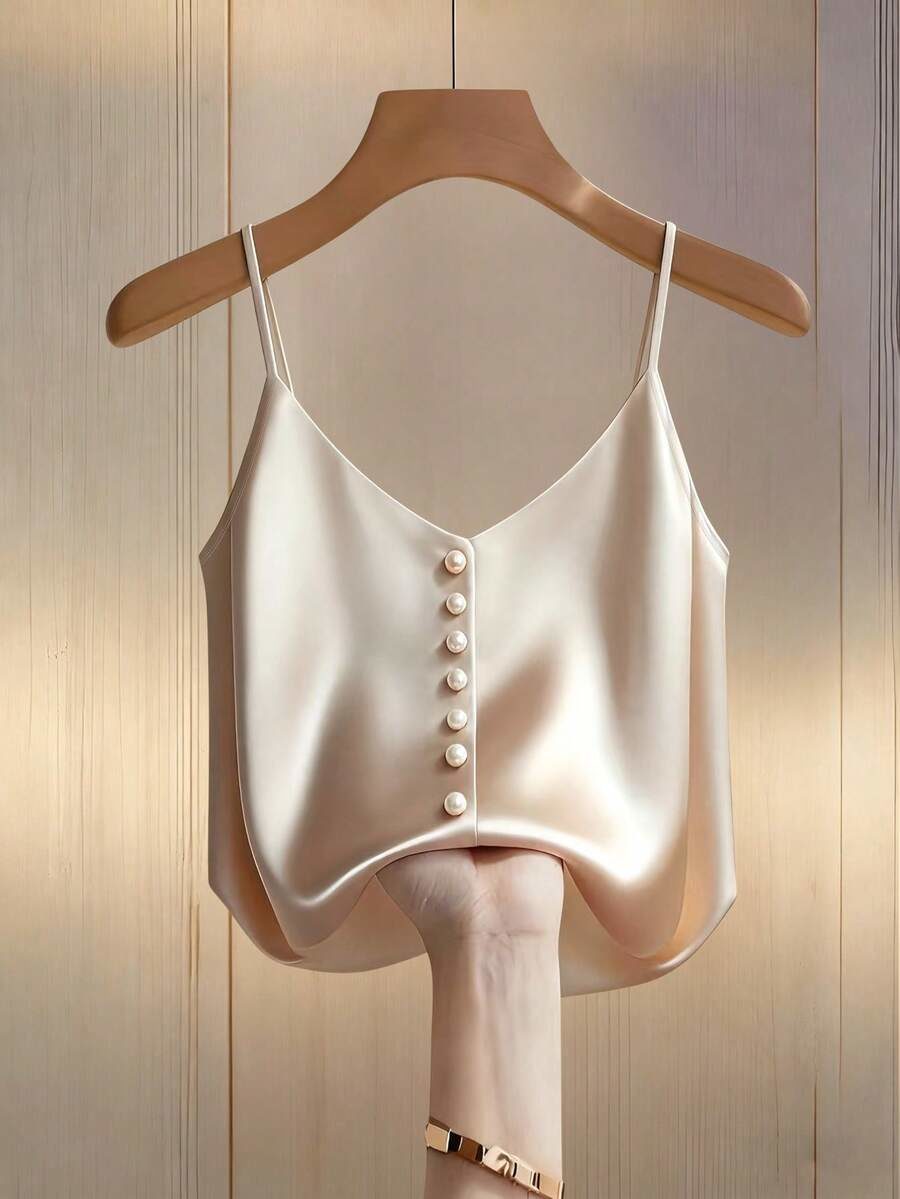 Women's Basic Solid Color Camisole Top