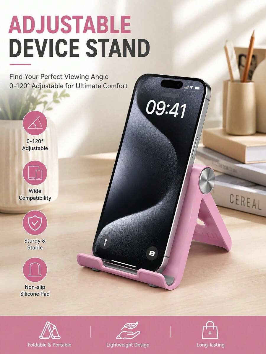 Foldable Portable Desktop Phone Stand