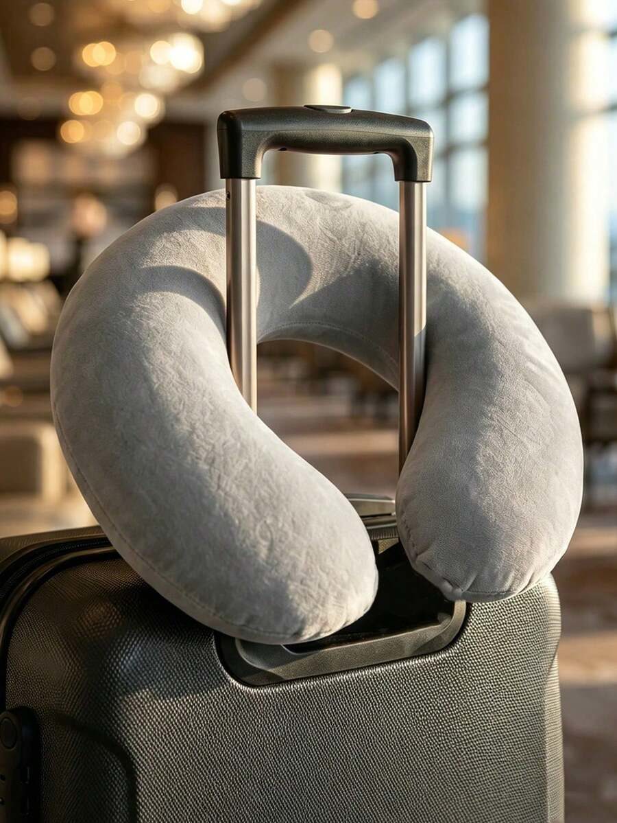 Inflatable Travel Pillow, Portable Outdoor Pillow, Ultra-Light Inflatable Camping Pillow With Neck And Waist Support
