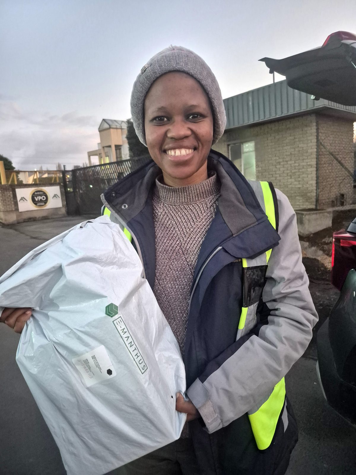 Parcel delivered in Maseru