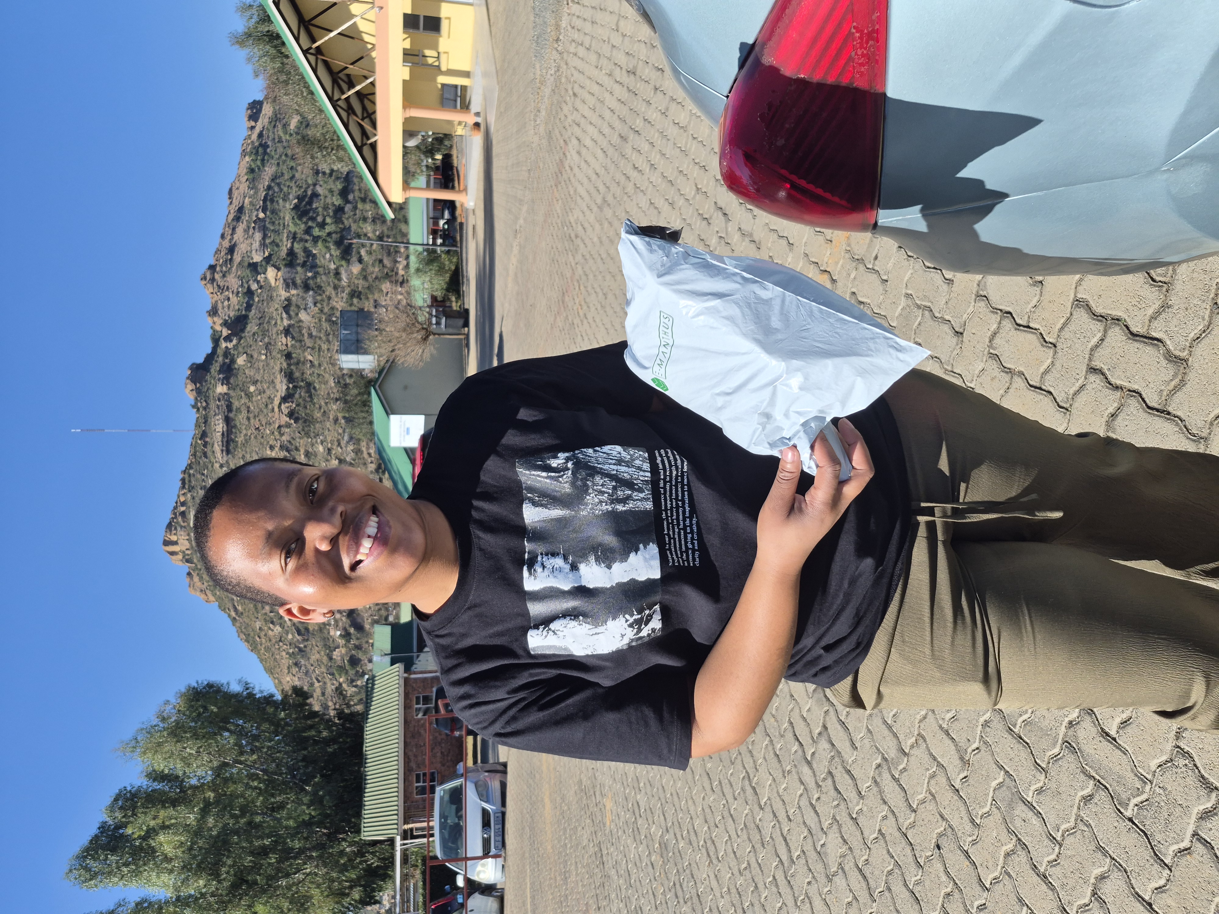 Parcel delivered in Maseru