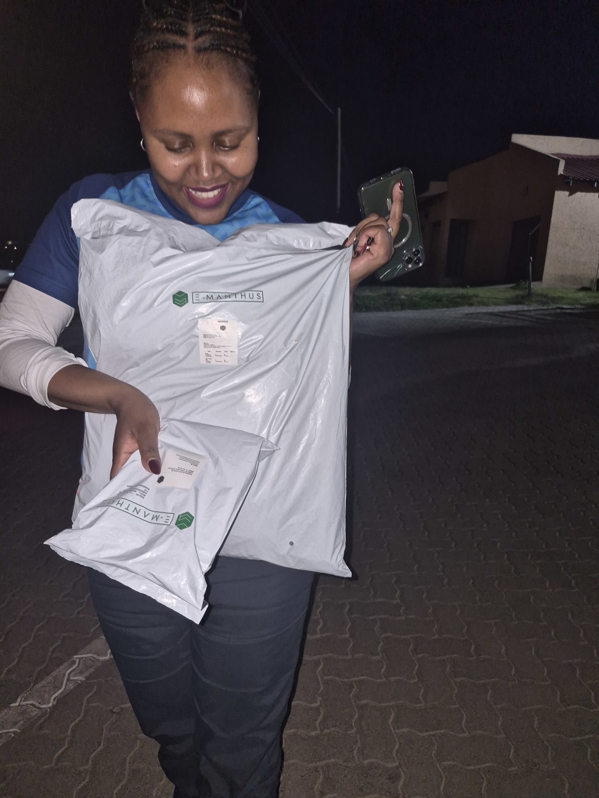 Parcel delivered in Maseru