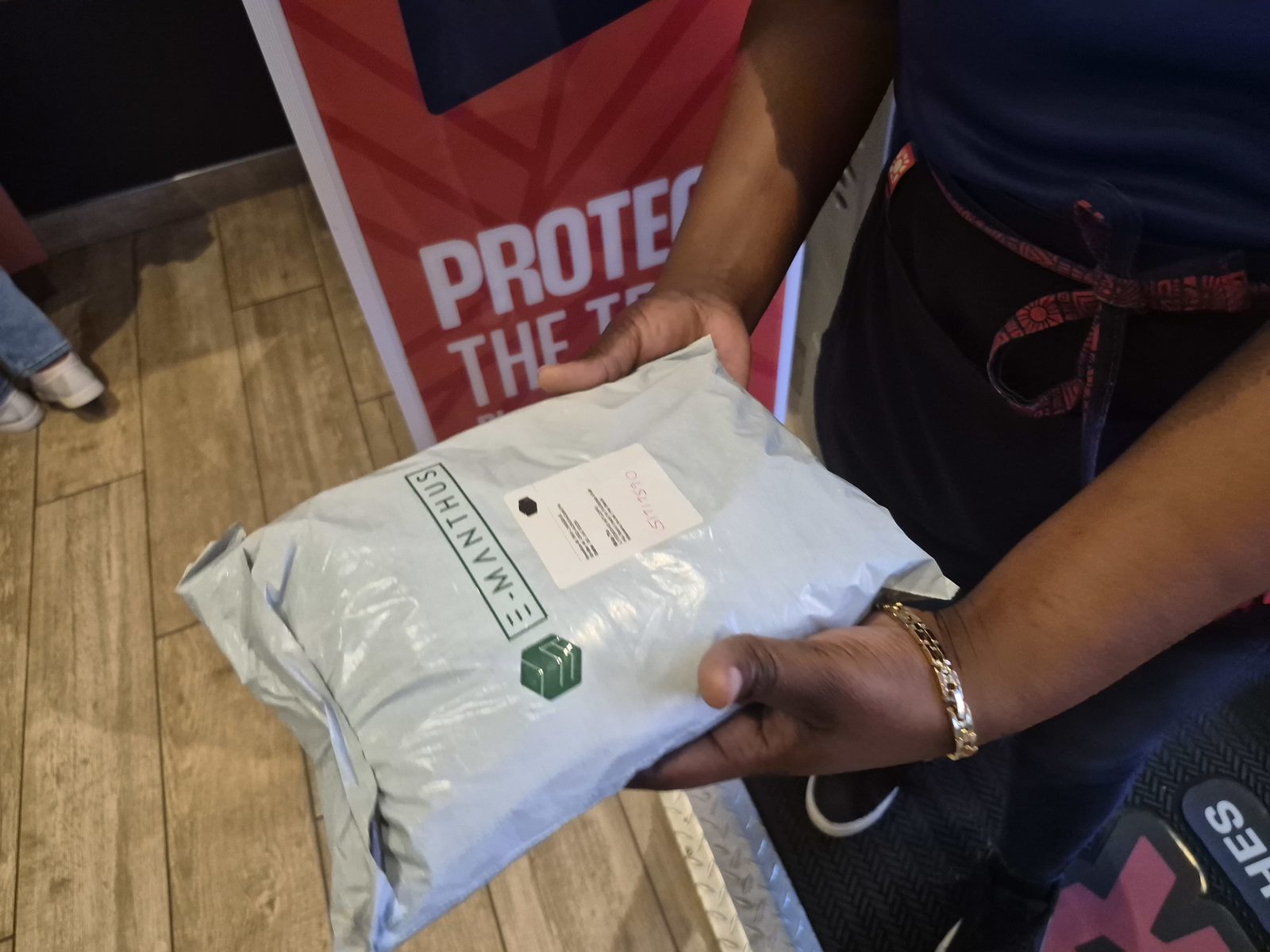 Parcel delivered in Maseru