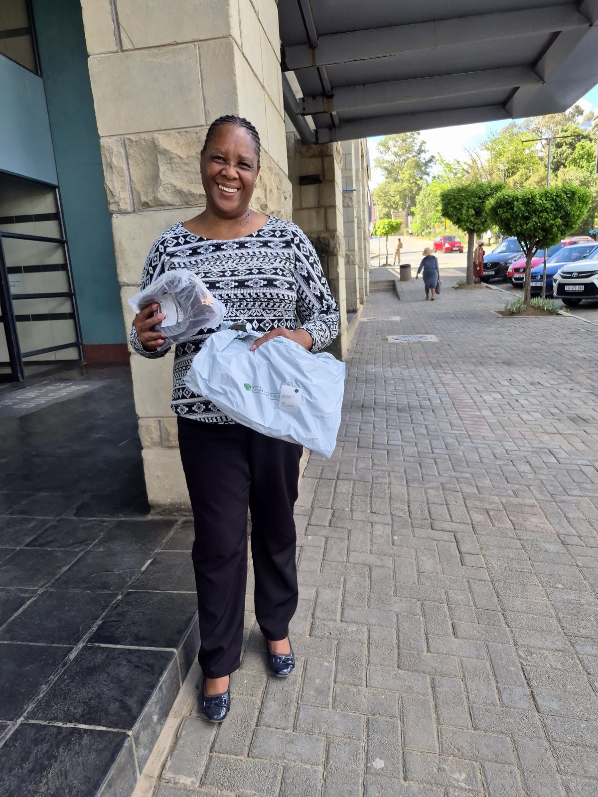 Parcel delivered in Maseru